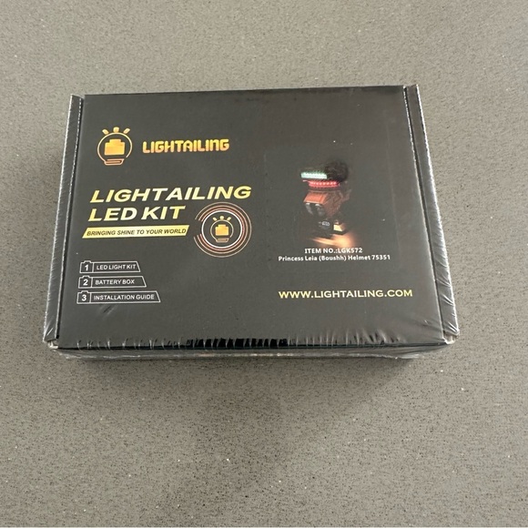 LIGHTAILING Led Lighting Kit for Lego  Princess-Leia (Boushh) Helmet - Picture 1 of 4